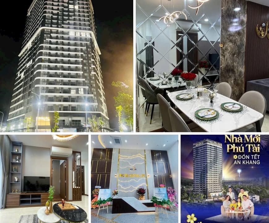 Căn hộ Phú Tài Central Life Quy Nhơn 36m² giá 1.3 tỷ - Sở hữu lâu dài, an tâm đầu tư!