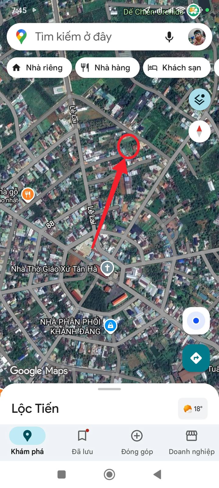 Đất thổ cư 480m² gần nhà thờ Tân Hà, giá 3.5 tỷ - Đầu tư sinh lời!