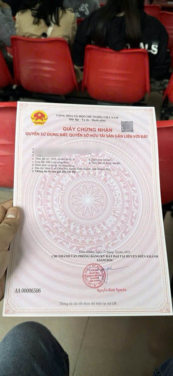 Nhà 2 tầng tại Thôn 3 Diên Phú, Diên Khánh 60m² giá 1.57 tỷ - Sẵn sàng vào ở!