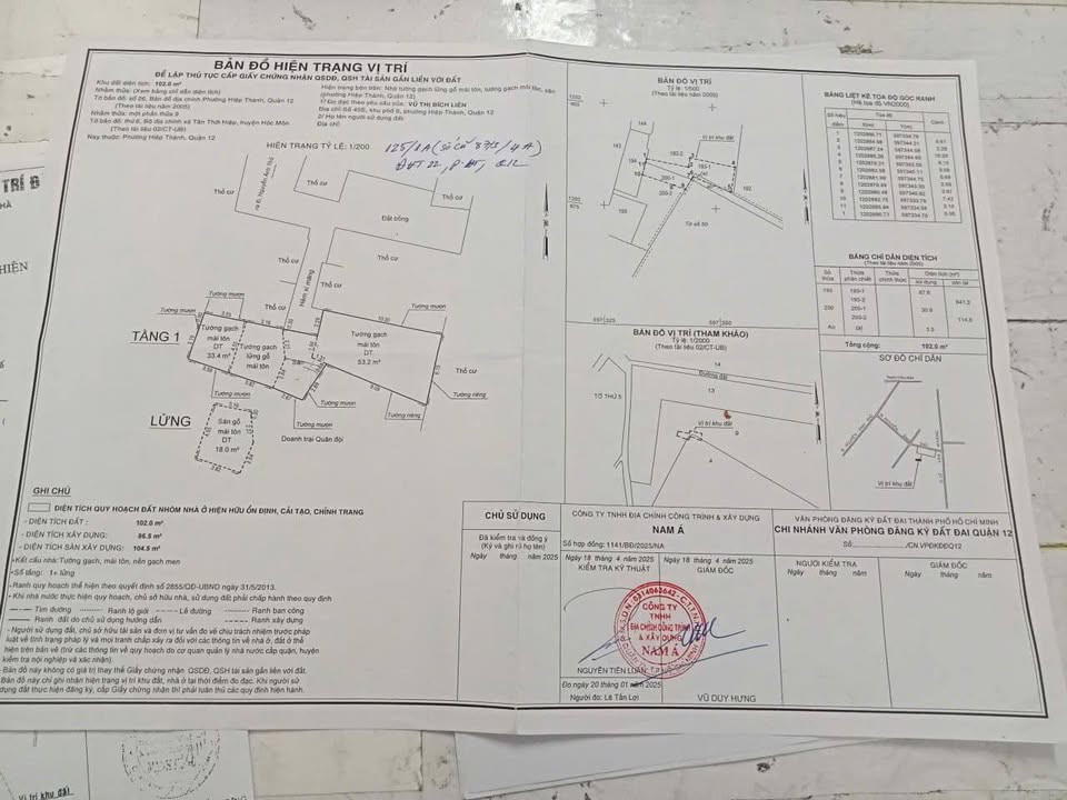 Đất Hiệp Thành, Quận 12, 31m² giá 1.48 tỷ - Cơ hội đầu tư tốt!