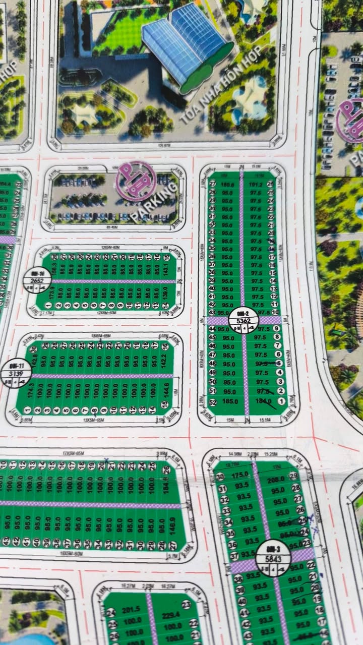 Đất nền OM7-18 Bắc Ninh 100m² giá 4.95 tỷ - Đường 10.5m, vị trí đẹp!