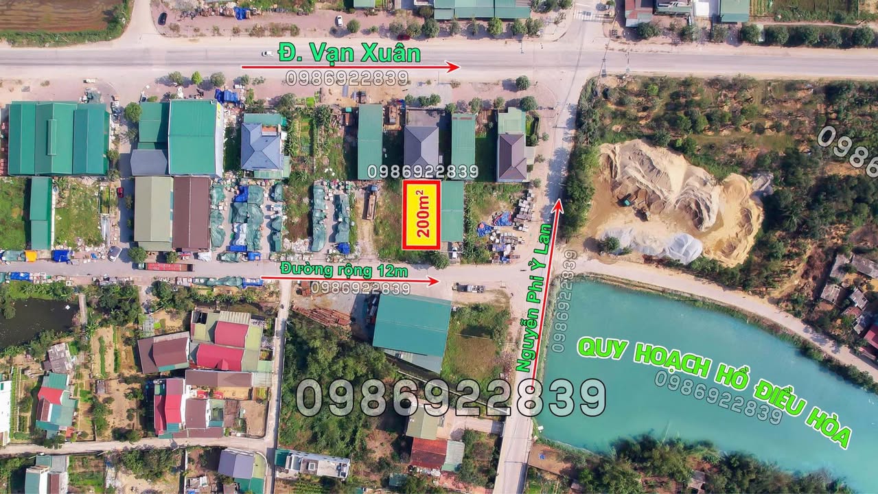 Đất nền khối Xuân Đức, Nghi Đức 200m² giá 6.x tỷ - Vị trí đắc địa gần Hồ Điều Hoà!