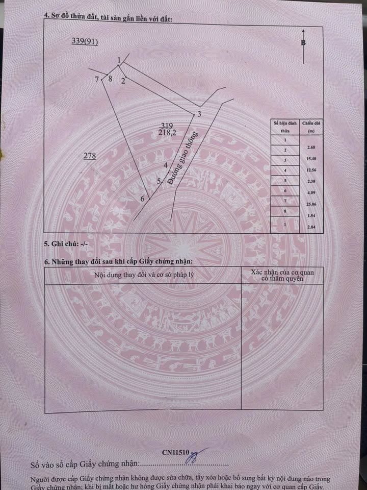 Đất nền 2 mặt tiền xã Phúc Xuân 220m² giá 1.2 tỷ - Mặt bằng đẹp, vị trí thuận lợi!