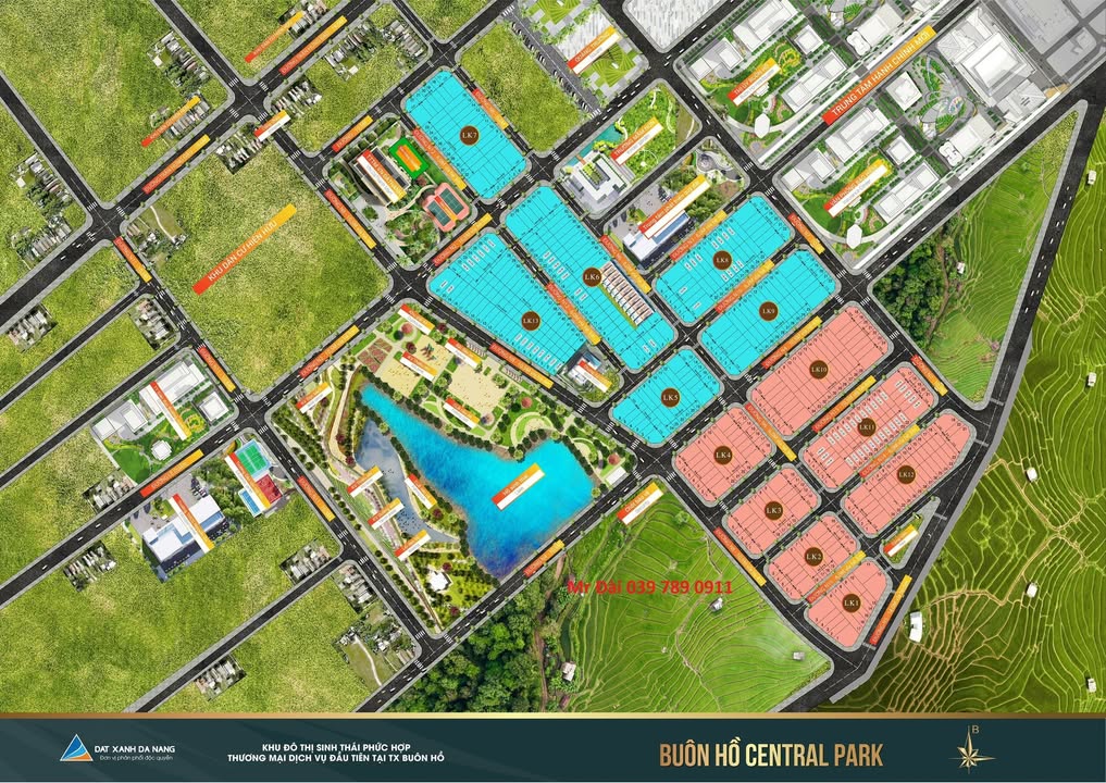 Đất nền PALAMA Buôn Hồ 150m² giá 2.5 tỷ - Vị trí đắc địa gần quãng trường!