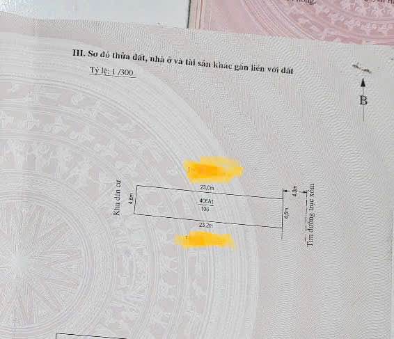 Đất nền mặt đường Tuyến 2 Đường Máng, An Dương, 216m² - Kinh doanh thuận lợi!