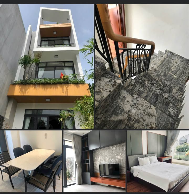 Nhà hẻm ô tô 105 Lê Lợi, Vũng Tàu 204m² giá 12,3 tỷ - Lưng tựa núi, nội thất đầy đủ!