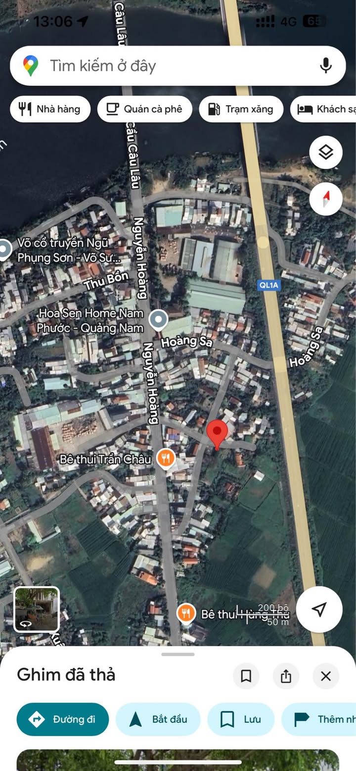 Đất nền Khối phố Bình An - Thị Trấn Nam Phước 100m² giá 490 triệu - Sổ hồng chính chủ