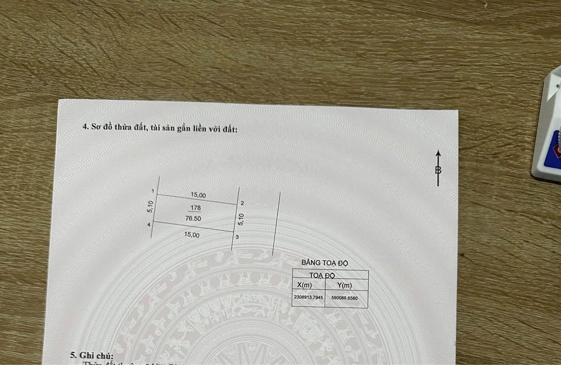 Đất nền Khu TĐC Cầu Dừa Thường Tín 76.5m² giá 9.41 tỷ - Đầu tư sinh lời ngay!