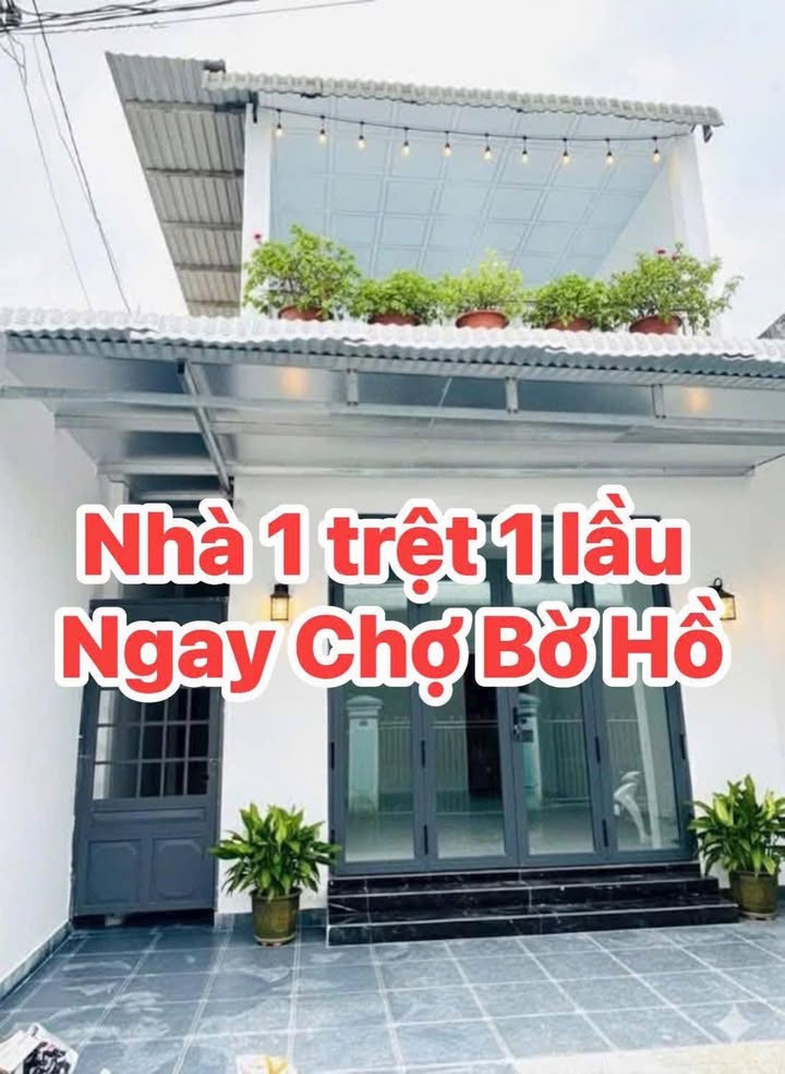 Nhà 1 trệt 1 lầu tại Chợ Bờ Hồ, Trảng Bom 133m² giá 2.1 tỷ - Sổ riêng, thổ cư!