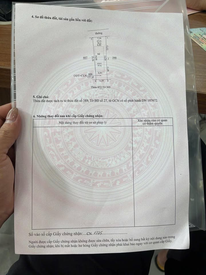 Đất thổ cư 157.8m² tại TDP Đồng Mối, Việt Yên - Mặt tiền ô tô, sẵn nhà 2 tầng!
