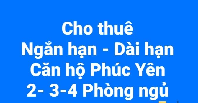 Căn hộ chung cư Phúc Yên, Tân Bình 195m² giá chỉ 19 triệu - Sẵn sàng vào ở!