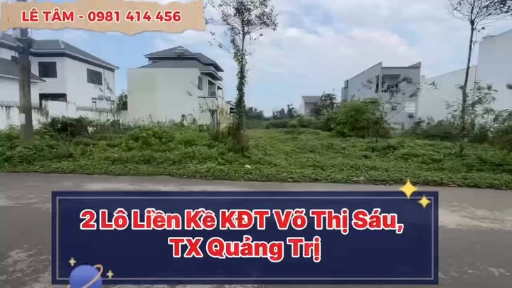 Đất nền dự án KĐT Võ Thị Sáu, Thị xã Quảng Trị, 327m² giá 1.3 tỷ - Đầu tư sinh lời ngay!