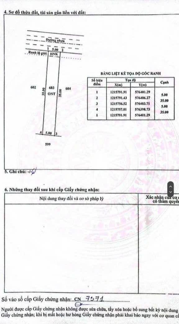Đất mặt tiền đường nhựa Xã Tân Thông Hội 175m² giá 1.65 tỷ - Có thể kinh doanh!