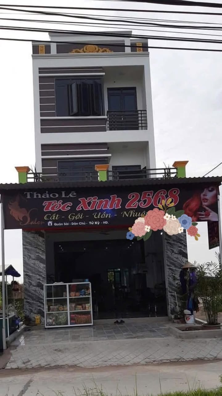 Nhà bán tại xã Dân Chủ, Hưng Hà, Thái Bình 95m² giá 4 tỷ - Mặt tiền rộng, thuận tiện kinh doanh