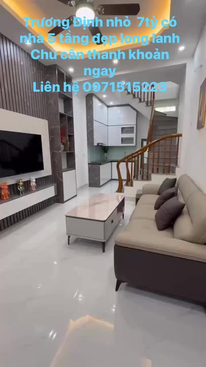 Nhà 5 tầng Trương Định 30m² giá 7 tỷ - Chính chủ cần bán gấp!