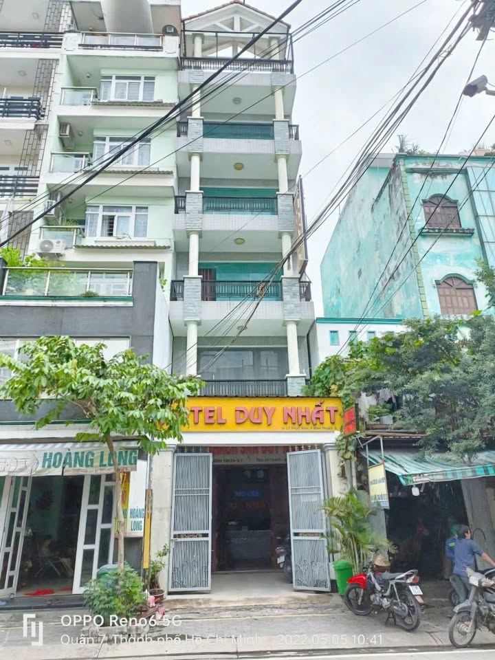 Khách sạn Lý Phục Man, Quận 7 - 55m² giá 16,5 tỷ - Đang cho thuê 40 triệu/tháng!