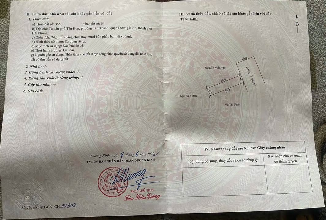 Lô đất đẹp Tân Thành 74.3m² giá chỉ từ 1.57 tỷ - Đầu tư sinh lời ngay!