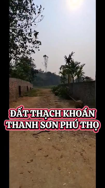 Đất Thạch Khoán - Thanh Sơn - Phú Thọ 626m² giá thỏa thuận - Vị trí đẹp, tiềm năng lớn!