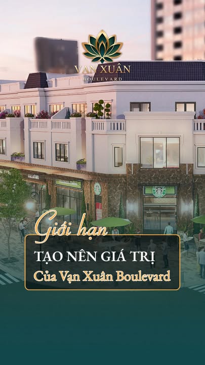Shophouse Square City, Vạn Xuân Boulevard, 540000m² - Cơ hội đầu tư độc quyền!