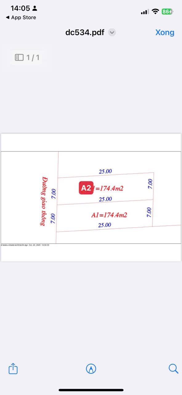 Đất thổ cư lối 2 xóm 12 Nghi Kiều 175m² giá chỉ 600 triệu - Cơ hội đầu tư hấp dẫn!