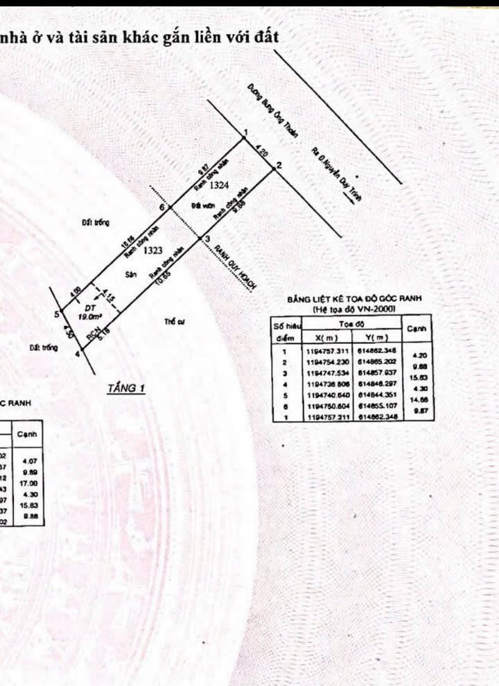 Đất mặt tiền đường Bưng Ông Thoàn, Phú Hữu, Quận 9 - Diện tích 104m² giá 9.6 tỷ - Đầu tư sinh lời lý tưởng!