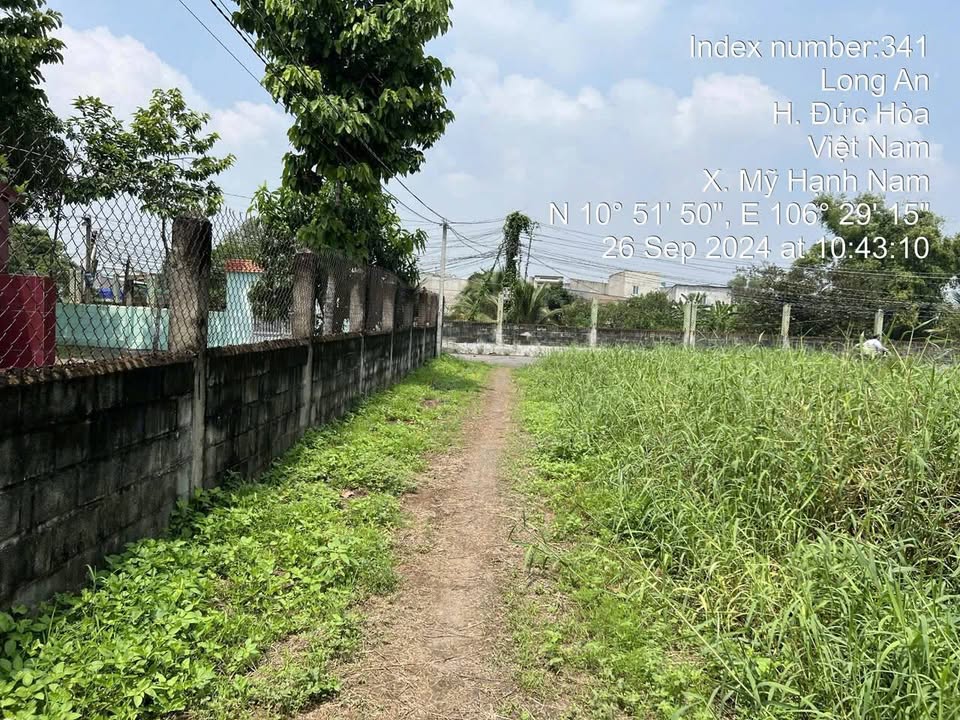 Đất thổ cư 1100m² tại Ấp Mới 1, Đức Hòa, Tây Ninh giá 9 tỷ - Phù hợp xây biệt thự vườn!