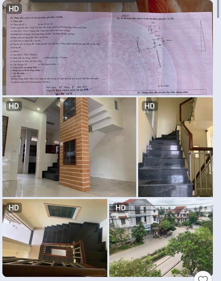 Nhà 2.5 Tầng mặt tiền đường Nguyễn Văn Đào, Huế 51m² giá 3.9 tỷ - Vị trí kết nối thuận lợi!