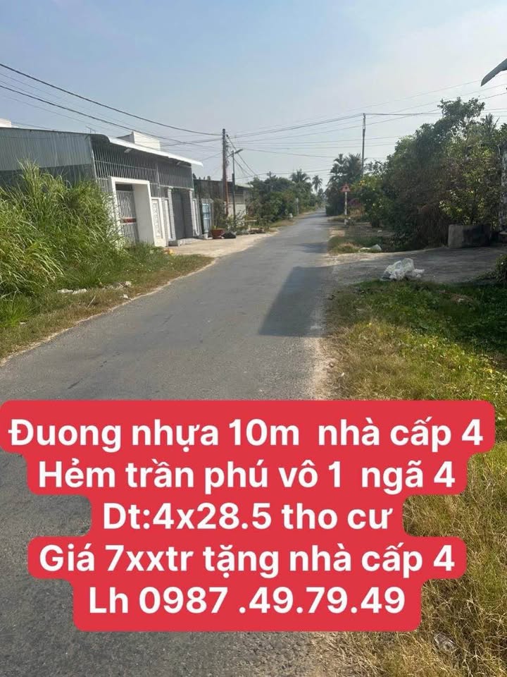 Đất thổ cư 112m² tại Hòa Thành, Tây Ninh - Giá chỉ 700 triệu, tặng nhà cấp 4 cho thuê!