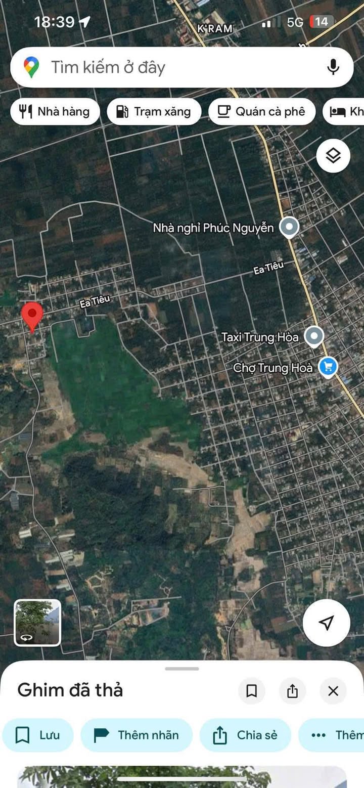 Đất nền xã Ea Tiêu, huyện Cư Kuin 240m² giá chỉ 5xx triệu - Sổ đỏ chính chủ!