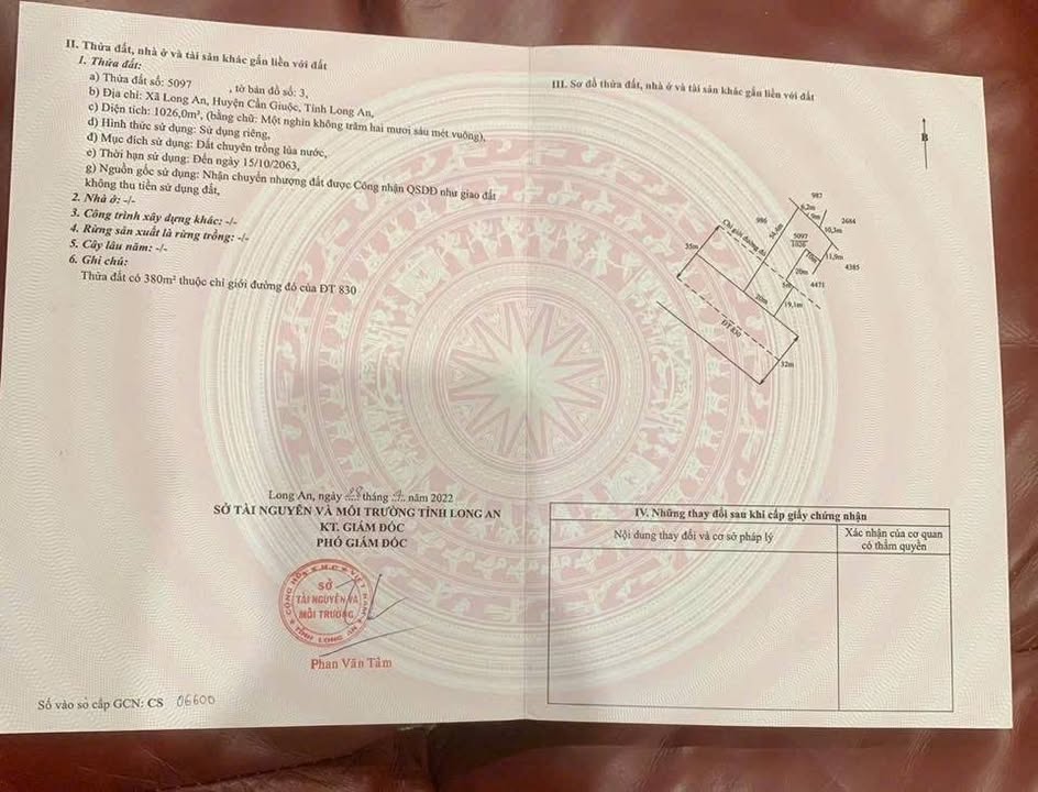 Đất nền Cần Đước Long An 2775m² giá 36 tỷ - Đầu tư sinh lời ngay!