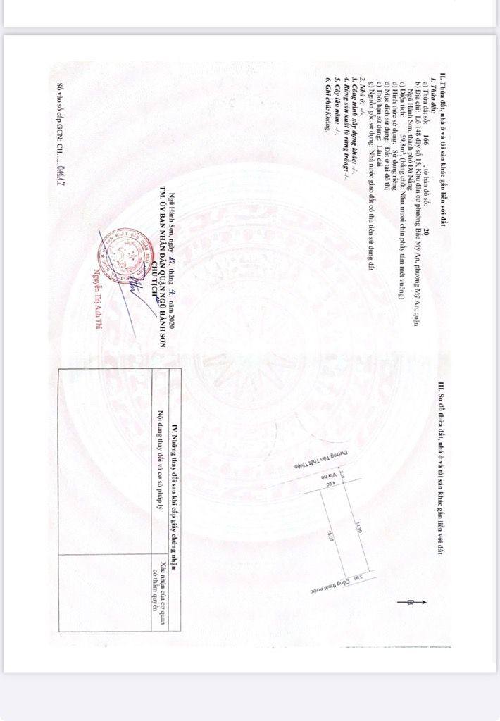 Nhà 2 tầng phố Tôn Thất Thiệp, Ngũ Hành Sơn, 60m², giá 8xx tỷ - Cơ hội đầu tư tuyệt vời!