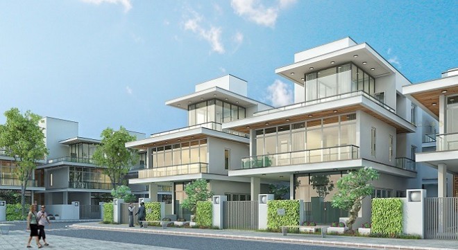 Biệt thự Townhouse Bắc Đầm Vạc, Vĩnh Yên 200m² - Vị trí độc tôn, sống đẳng cấp!