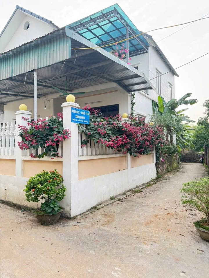 Đất lô góc Tích Giang - Phúc Thọ 46,5m² giá chỉ 1,2 tỷ - Cơ hội đầu tư hấp dẫn!