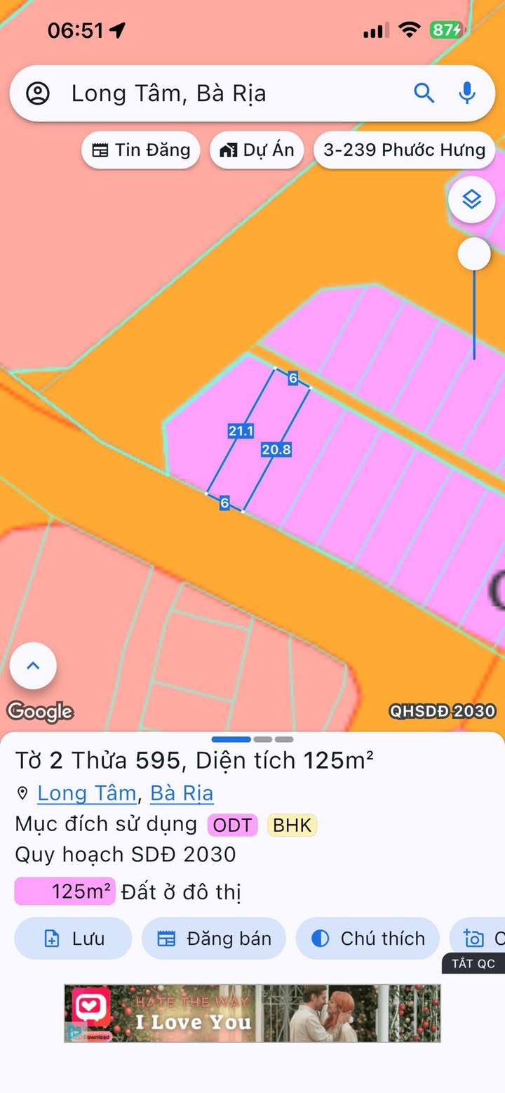 Đất nền KDC Hưng Việt Bà Rịa 126m² giá 3.45 tỷ - Sổ đỏ chính chủ!