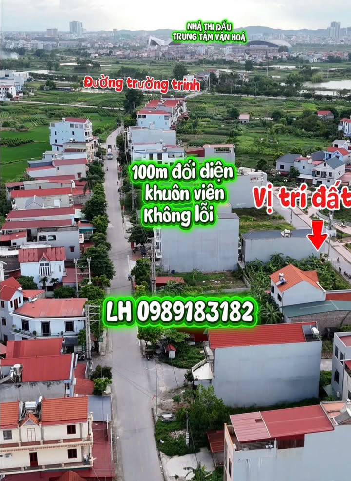 Lô đất đấu giá Hán Kép, Hương Gián 100m² giá 3 tỷ - Cơ hội đầu tư tuyệt vời!