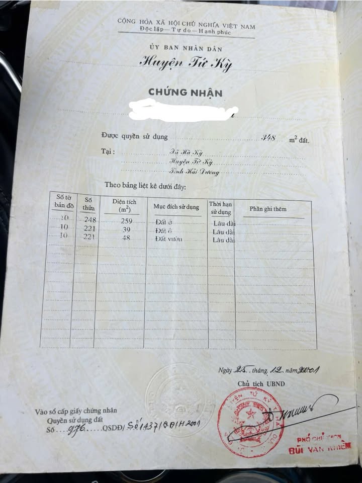 Đất thổ cư tại thôn Đại Hà, Nguyên Giáp 348m² giá chỉ 7xx triệu - Chờ chủ mới!