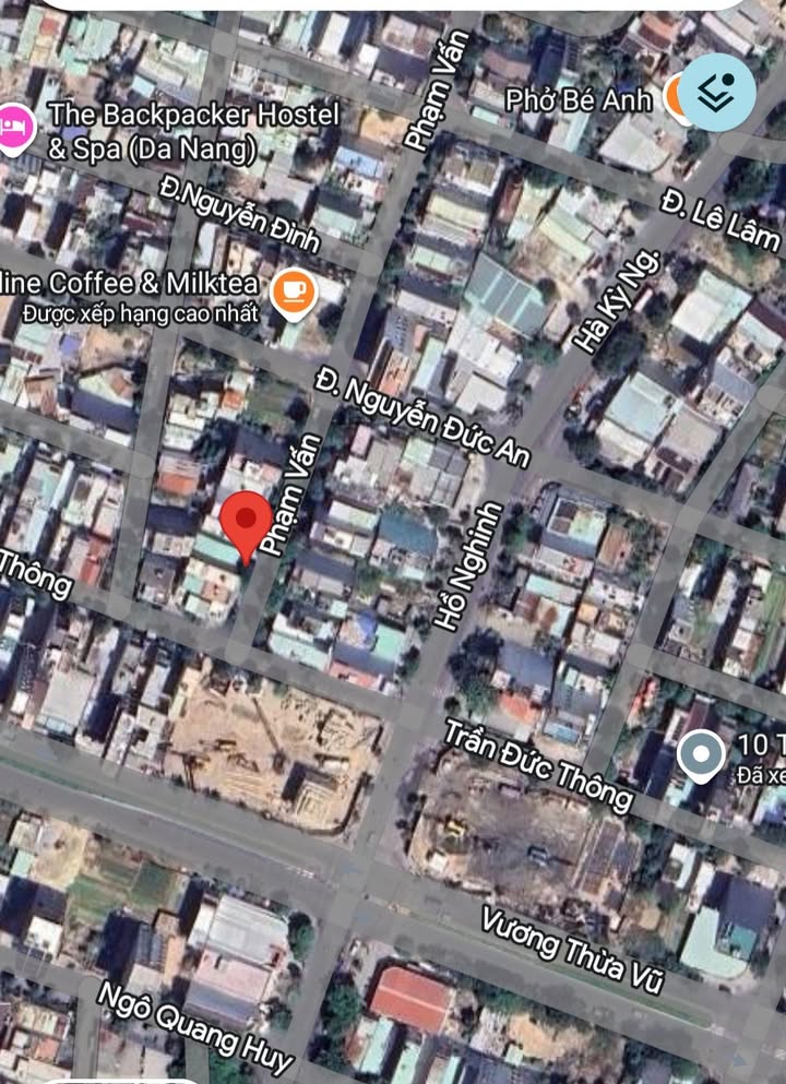 Đất nền mặt tiền Phạm Vấn, Đà Nẵng 90m² giá 16 tỷ - Vị trí đắc địa gần biển