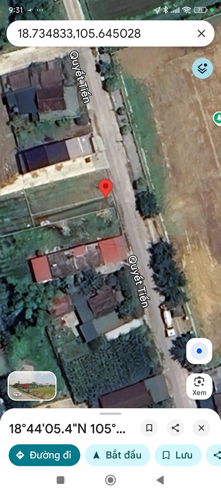 Đất mặt đường Quyết Tiến, Nghi Kim, TP Vinh 83m² giá 2.3 tỷ - Cơ hội đầu tư hấp dẫn!