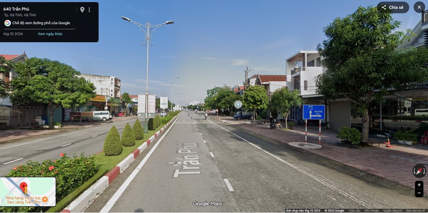 Đất mặt đường Trần Phú, TP Vinh 205m² - Tiềm năng đầu tư lớn!