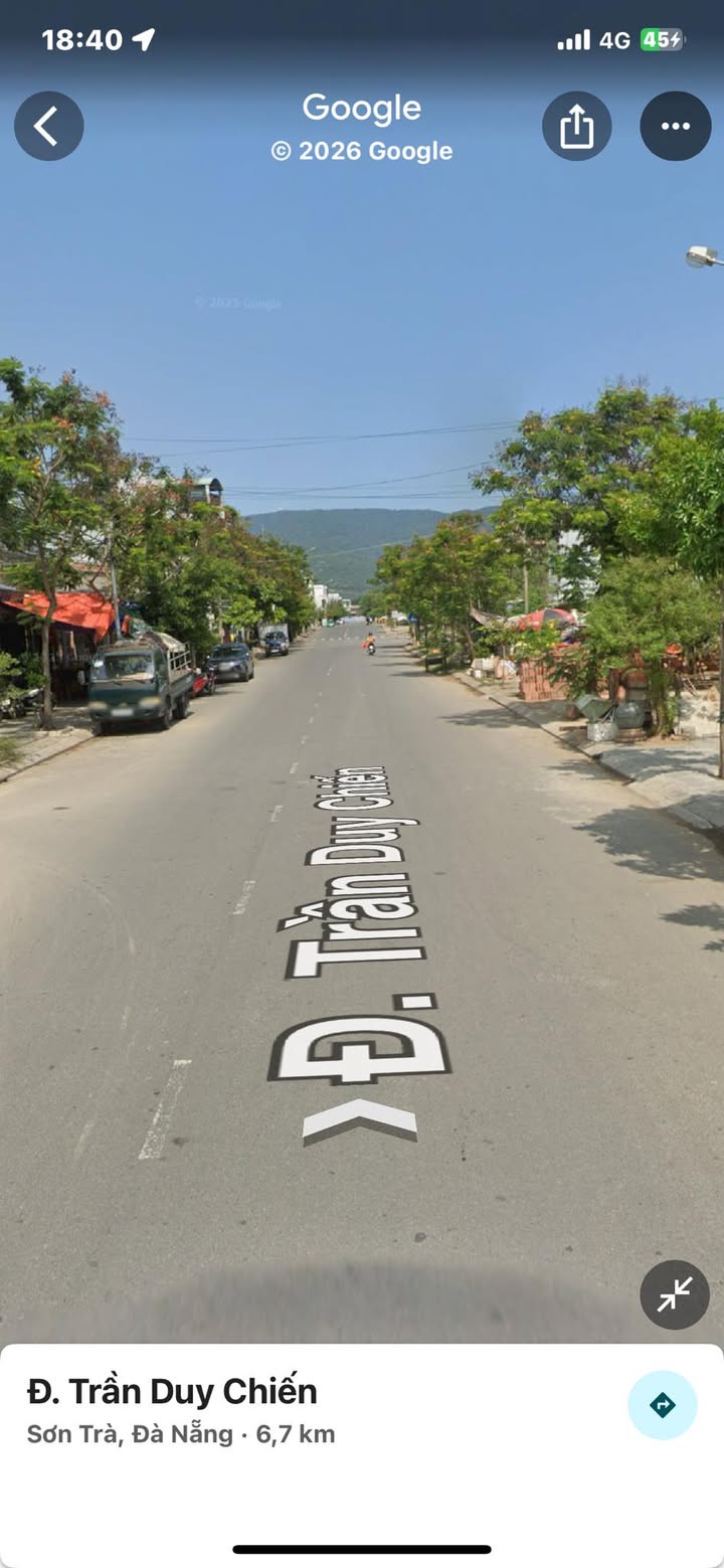 Bán đất mặt tiền Trần Duy Chiến, Sơn Trà 84m² giá 13 tỷ - Đầu tư sinh lời ngay!