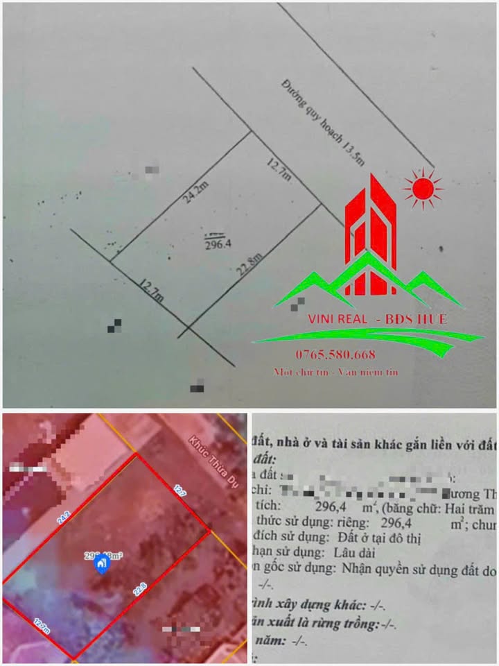 Đất nền Khúc Thừa Dụ, Thanh Thủy 300m² giá chỉ 3 tỷ - Cơ hội đầu tư tuyệt vời!