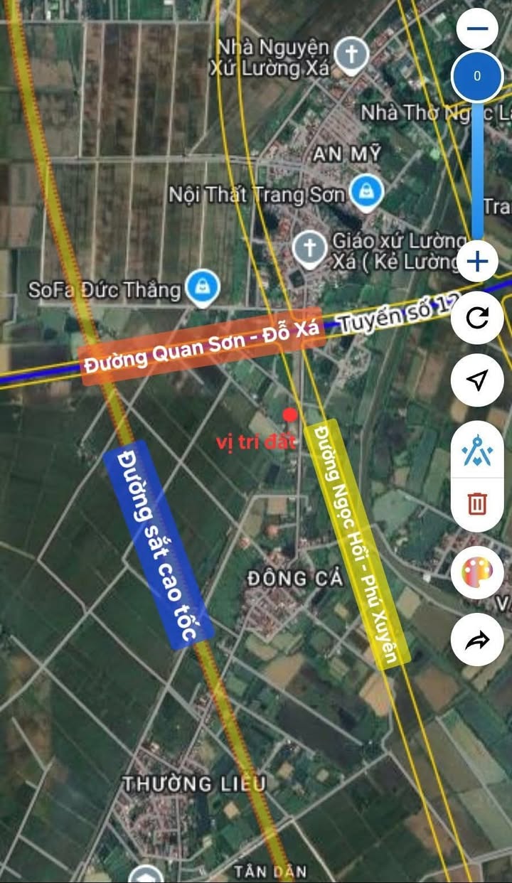 Đất nền lô góc An Mỹ, Phú Xuyên 141.7m² - Vị trí đắc địa, giá tốt