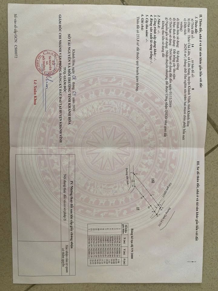 Đất nền 2 mặt tiền Quốc lộ 27C, Lạc Dương 2629m² - Giá chỉ 4.5 tỷ!