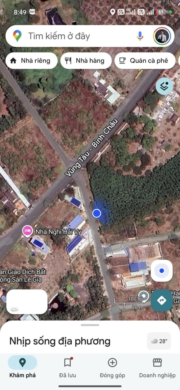 Đất thổ cư Xã Phước Hội 340m² giá 3.99 tỷ - Mặt tiền đường lớn, gần biển!