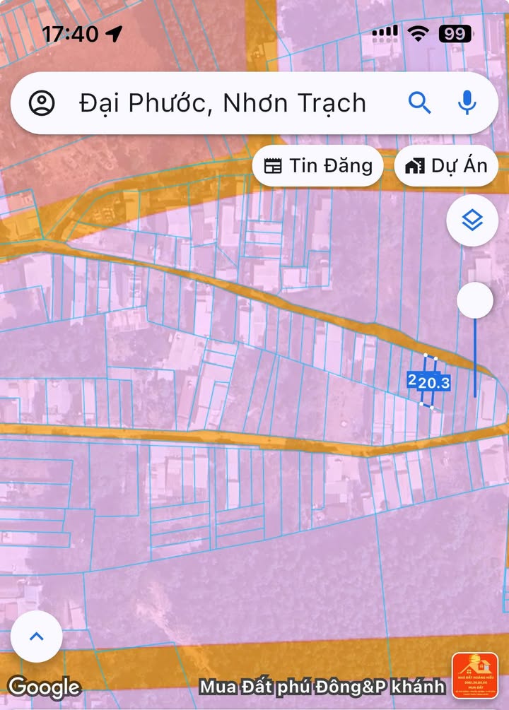 Đất thổ cư Đại Phước, Nhơn Trạch 88m² giá 1.75 tỷ - Cơ hội đầu tư tuyệt vời!