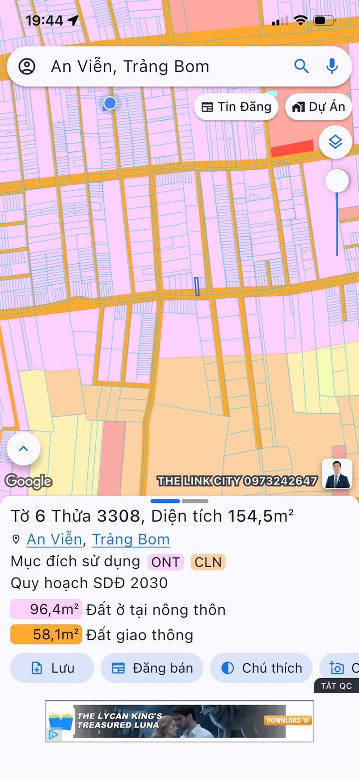Đất thổ cư 95m² tại Long Thành chỉ 1.270 tỷ - Cơ hội đầu tư tuyệt vời!