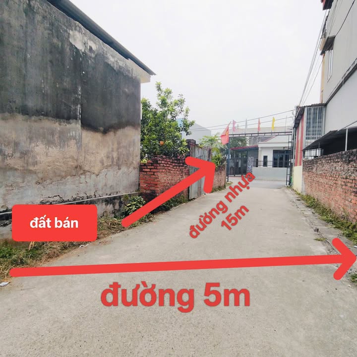 Đất nền thổ cư 100m² Bắc Hạ, Nội Bài - Giá chỉ 3 tỷ, cơ hội đầu tư hấp dẫn!