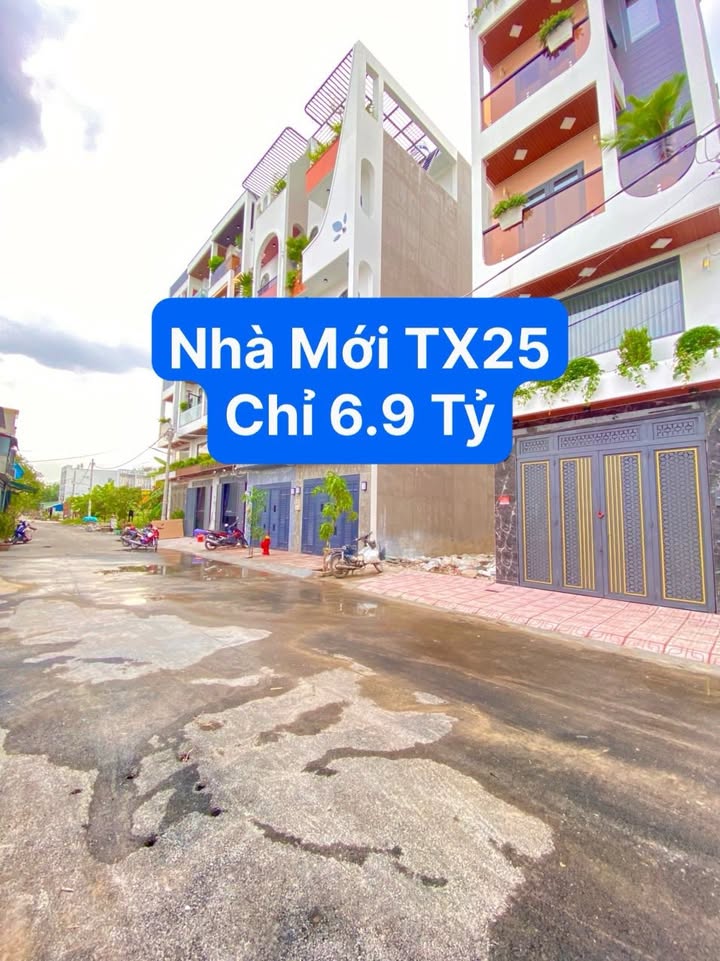 Nhà hẻm xe hơi Thạnh Xuân 25, Quận 12, 60m² giá 6.9 tỷ - Full nội thất vào ở ngay!
