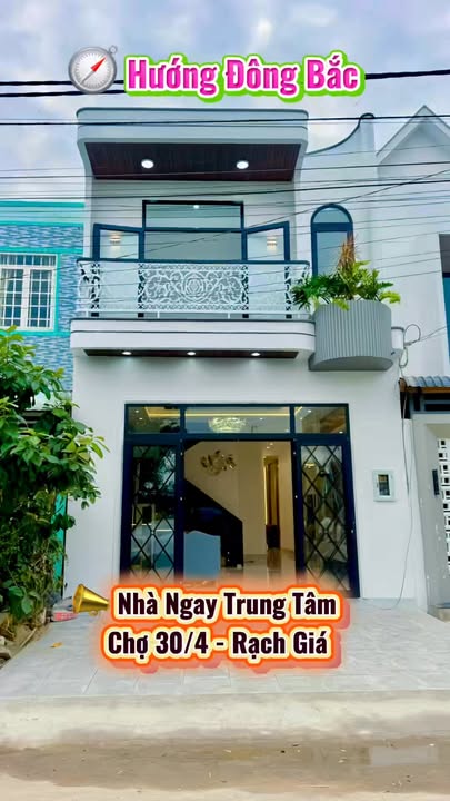 Nhà mặt tiền Đoàn Khuê, Rạch Giá 80m² giá thỏa thuận - Thiết kế hiện đại, hoàn thiện đẹp!