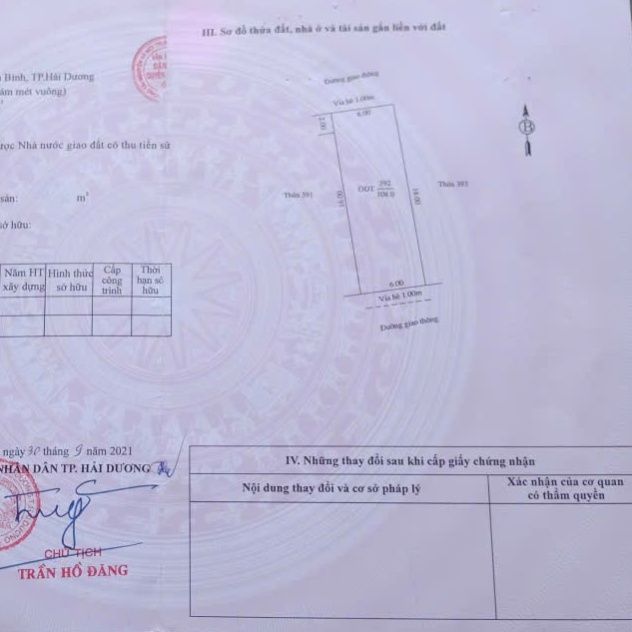 Lô đất Chợ Hội Đô, Hải Dương 96m² giá 4 tỷ - Vị trí đắc địa cho kinh doanh!